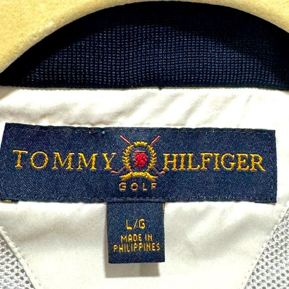 Tommy Hilfiger Golf Poplin Zip Front Jacket Size L - Picture 8 of 10